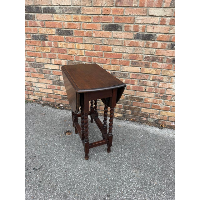 Brown 19th Century English Gateleg Table For Sale - Image 8 of 12