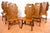 Vintage Belgian Dining Chairs in Oak, 1960s, Set of 6 For Sale - Image 14 of 18
