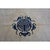 1880s Beige Field Shou Symbols Medallion Antique Chinese Peking Square Rug For Sale - Image 4 of 8