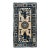 Antique Chinese Peking Rug With Scholar Objects 2'3" X 4'3" For Sale