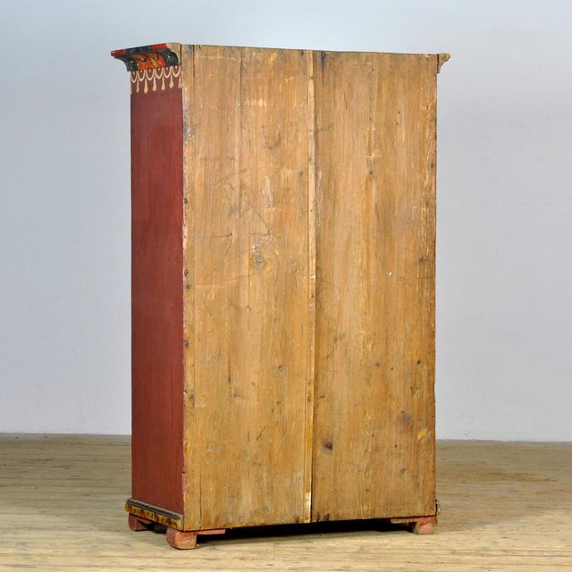 German Wedding Cabinet, 1850s For Sale - Image 14 of 15