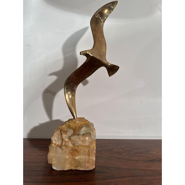 1970s Flying Bird Sculpture by Curtis Jeré, 1970s For Sale - Image 5 of 18
