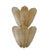Early 21st Century Venetian Wall Sconces in Amber Graniglia Leaves Murano Glass by Simoeng for Simoeng, Set of 2 For Sale - Image 5 of 6