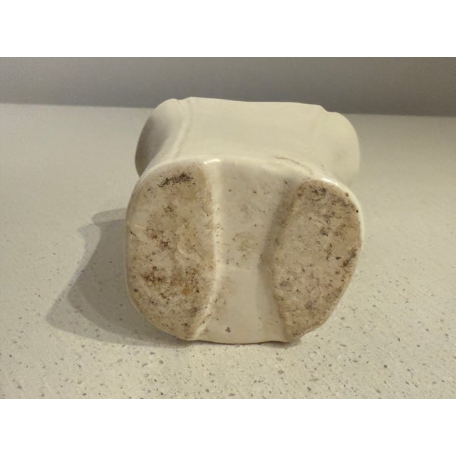 Ceramic Vintage Mid-Century White Ceramic Madonna Planter For Sale - Image 7 of 7