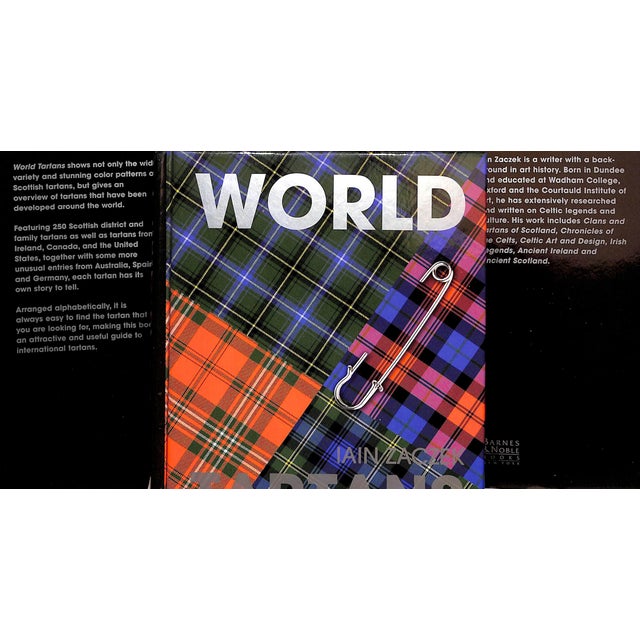 Survey of world tartans w/ colourful plaid patterns ZACZEK, Iain [480] pp. Barnes & Noble Books 2001 6 3/4" x 6"