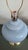 Blue Vintage Powder Blue Ginger Jar Table Lamps, Pair of 2 With Brass-Tone Bases For Sale - Image 8 of 10