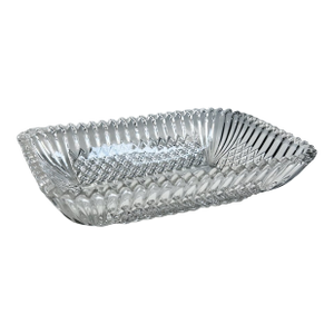 1920's Davidsons Glass Co. Somerset Pattern Glass Dish