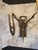 Looking for an eye-catching set for your bar or drink station? Here is a solid brass wine bottle opener and nut cracker....