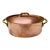 Vintage Mauviel Copper Oval Roasting Pan With Domed Lid - French Cookware For Sale