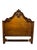1990s Century Furniture Queen Size Bedframe With Attached Ruffled Skirt For Sale - Image 10 of 12