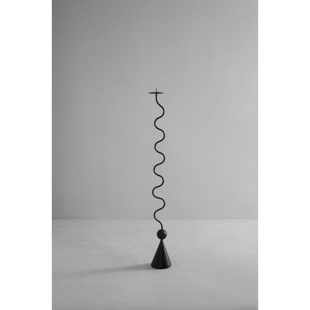 Ritual Candleholder I by Valeria Vasi Materials: Iron Dimensions: Ø 7 x H 117 cm.