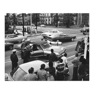 1975 Los Angeles Car Wreck Photograph by Don Ware For Sale