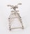 Antique 20th Century Sterling Silver Letter Toast Rack with Crossed Golf Clubs, 1890s For Sale - Image 3 of 12