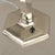 Art Deco Chromed Table Lamp with Opal Glass Shade, 1920s For Sale - Image 4 of 10