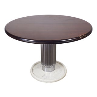Extendable Round Table from Ludovico Acerbis, 1970s For Sale