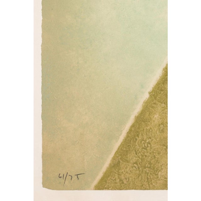 1970s Rufino Tamayo - Cabeza en Amarillo, 1976 Signed Aquatint Etching 61/75- Abstract For Sale - Image 5 of 6