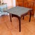 Georgian Serpentine Mahogany Game Table With Carved Rosette Edge For Sale - Image 11 of 14