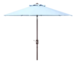 Ortega 9 Ft Crank Umbrella, Baby Blue