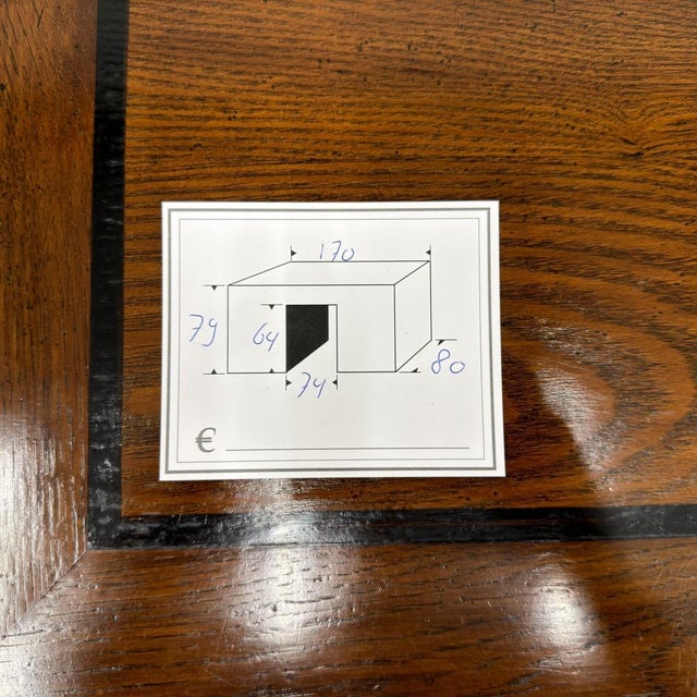English Oak Desk from Eichholtz For Sale - Image 17 of 18