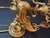 1990s 1990s Gherardo Degli Albizzi Pair of Matched Dore Bronze Solid Brass Swan and Arrow Wall Sconces 4 Lights For Sale - Image 5 of 9