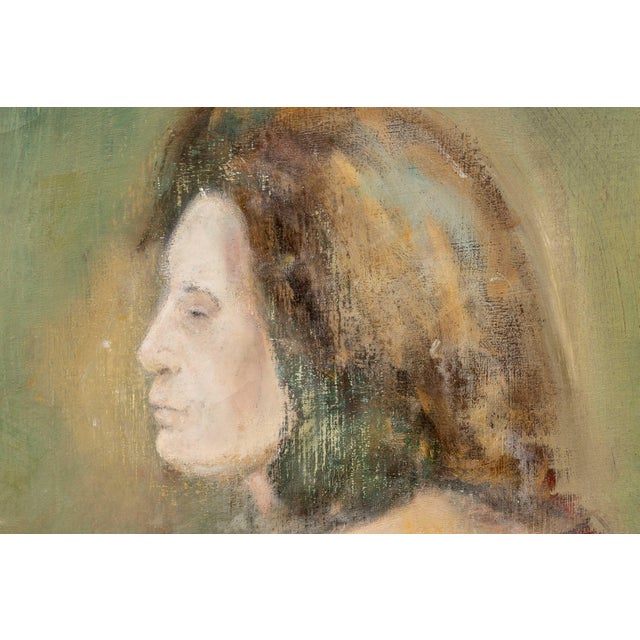 Nude Portrait, Oil on Canvas.