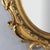 Wood Antique Louis XIV Floral Carved Giltwood Oval Wall Mirror C1880 For Sale - Image 7 of 8