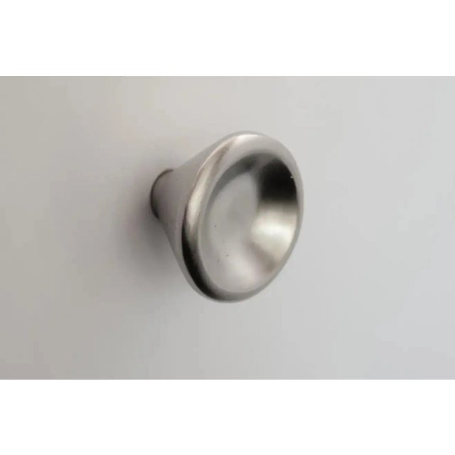 Carl Auböck Model #8040-1 Knob in Nickel. Designed in the 1950s, this versatile and Minimalist Viennese knob is executed...