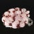 Ajd 27 Inch Garnet and Rose Quartz Necklace For Sale - Image 4 of 7