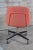 1960s 8 Max Pearson for Knoll Mid Century Modern Red Tulip Swivel Office Chairs For Sale - Image 6 of 13