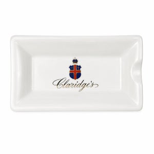 Vintage Claridge's Hotel London Porcelain Ashtray England