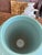 Late 20th Century Pair of Celadon Pierced Ginger Jars With Finial Lids For Sale - Image 9 of 10