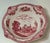 English Johnson Brothers Old Britain Castles Red Earthenware Serving Bowl 9" Crown Stamp For Sale - Image 3 of 9
