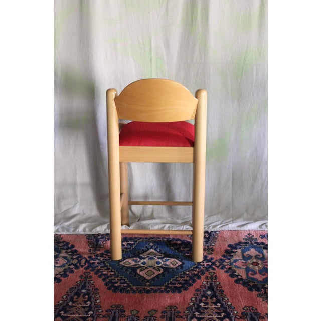 Mid-Century Modern Chunky Stool in the Style of Lowenstein Padova For Sale - Image 3 of 8