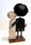 Frank Meisler, Rare Vintage Hasidic Wedding Jerusalem Wood Judaica Art Sculpture Frank Meisler, c.1960's For Sale - Image 4 of 5