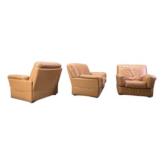 Vintage Sofa Set from Durlet, 1980s, Set of 3 For Sale