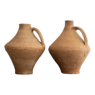 Ceramic Jars, 19th Century, Set of 2 For Sale