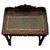 19th Antique Century English Victorian Carved Oak Writing Table with Leather Top For Sale - Image 4 of 11