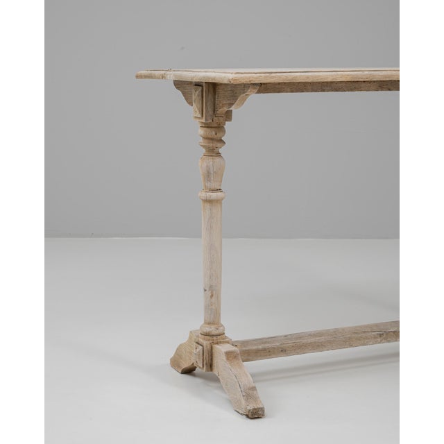 Mid 20th Century 20th Century French Oak Console Table For Sale - Image 5 of 18