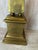 Vintage Brass Obelisk Sculpture – 22” Neoclassical Decor For Sale - Image 9 of 12