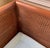 Vintage Upholstered Cane Settee For Sale - Image 9 of 9