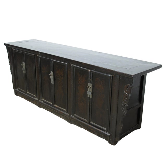 Chinese Late 19th Century Antique Chinese Shanxi Sideboard For Sale - Image 3 of 13