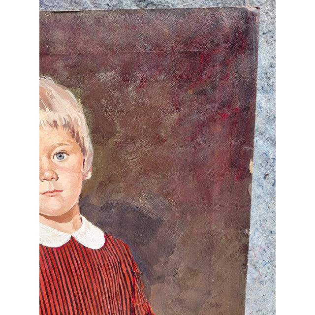 Late 20th Century Late 20th Century Original Painting White Gloves Attributed to Marilyn Conover For Sale - Image 5 of 8