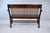 Burnt Umber Antique Solid Dark Birch Lawyer's Bench, Newly Refinished For Sale - Image 8 of 13