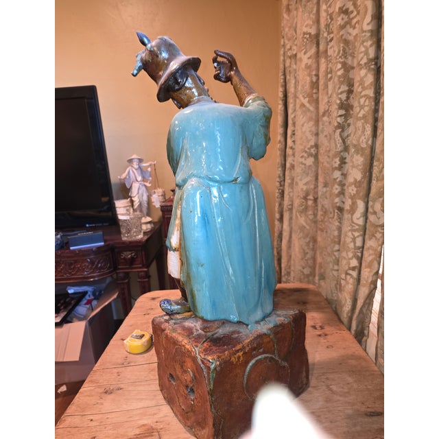 Large Early 20th C Shiwan Pottery Figures For Sale - Image 13 of 15