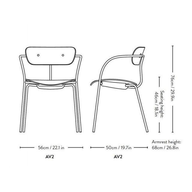 Vintage Pavilion Armchair AV4 For Sale - Image 9 of 10