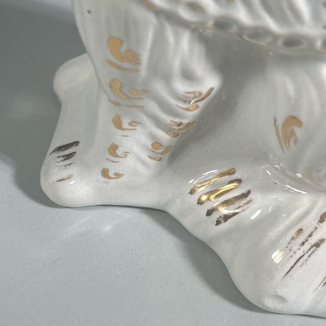 Antique 19th Century English Victorian Staffordshire Pottery Spaniel Dogs - A Pair For Sale In New York - Image 6 of 11