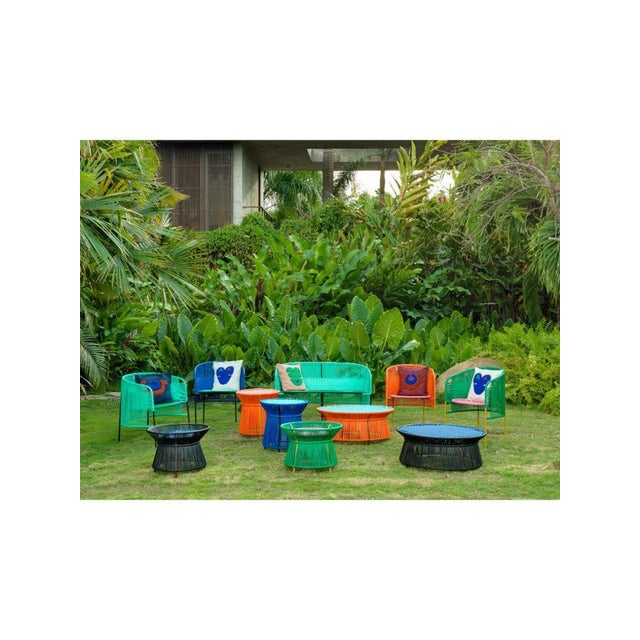 Set of Green Caribe Lounge Chairs by Sebastian Herkner For Sale - Image 16 of 18