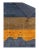 Modern Gold and Blue Gabbeh Design For Sale - Image 3 of 3