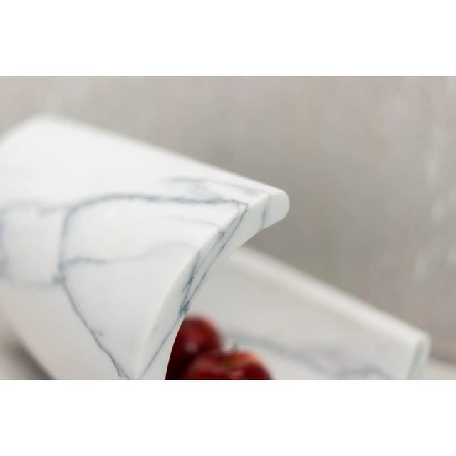 Not Yet Made - Made To Order Balanced Marble Fruit Bowl by Essenzia For Sale - Image 5 of 6