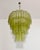 1990s Large Vintage Green Murano Glass Tiered Chandelier, 1990s For Sale - Image 5 of 18